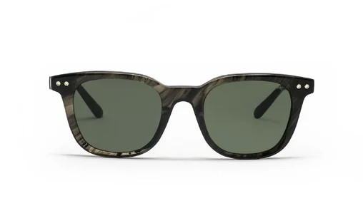 عینک آفتابی - تمام فریم - کائوچویی - مون بلان - قهوه ای هاوانا - سبز - عکس شماره 2