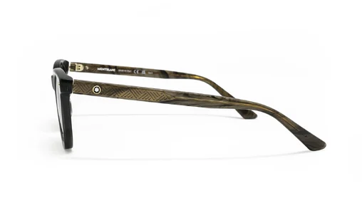 عینک آفتابی - تمام فریم - کائوچویی - مون بلان - قهوه ای هاوانا - سبز - عکس شماره 3